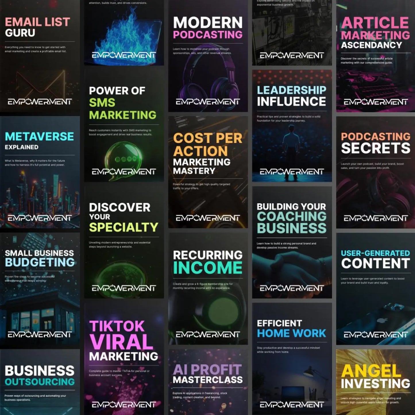E-Book Bundle - More Than 170+ E-Books