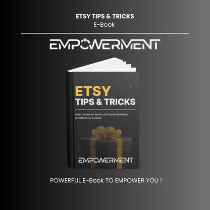 Etsy Tips and Tricks E-Book